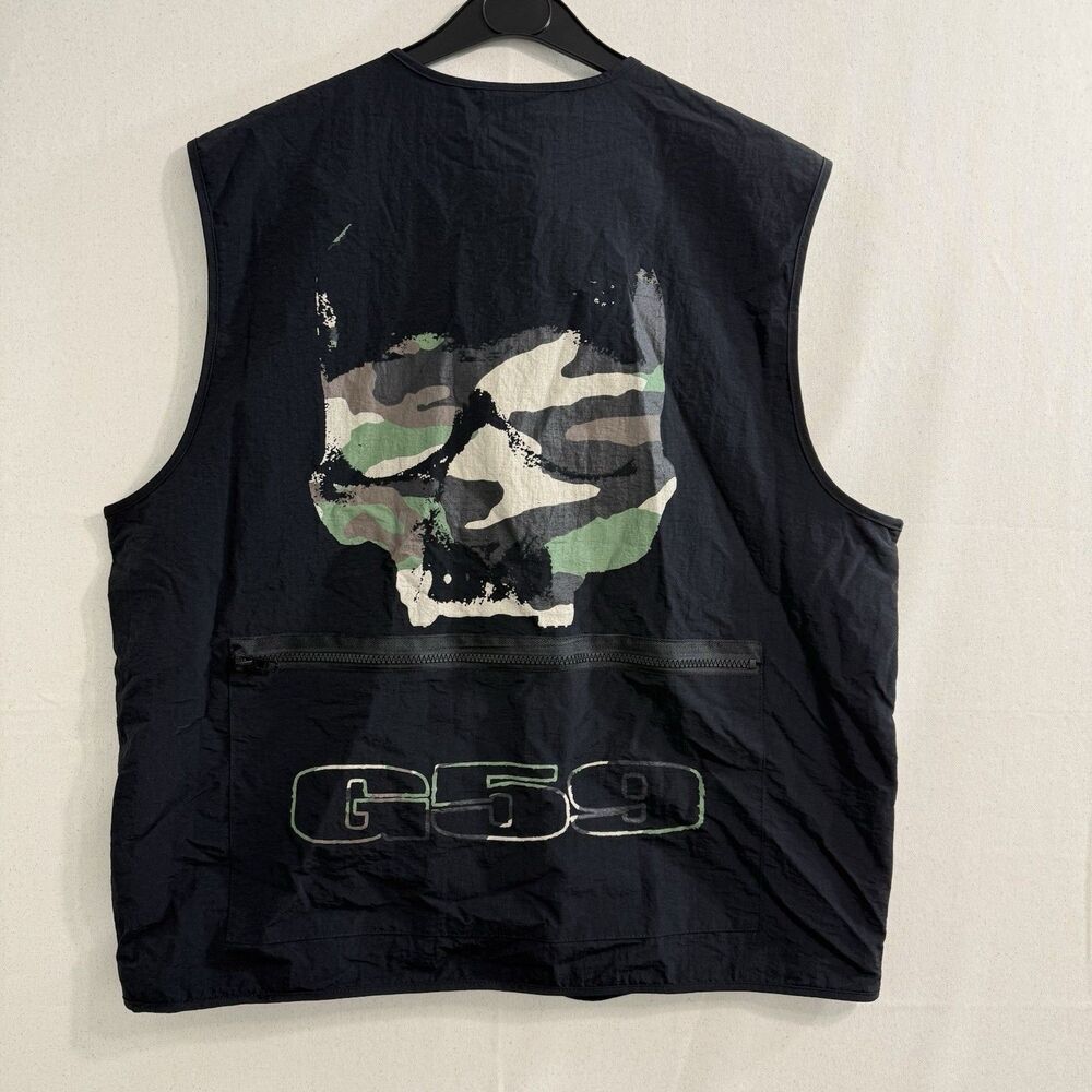 NWT G59 Vest Men Size Large Black/Camo